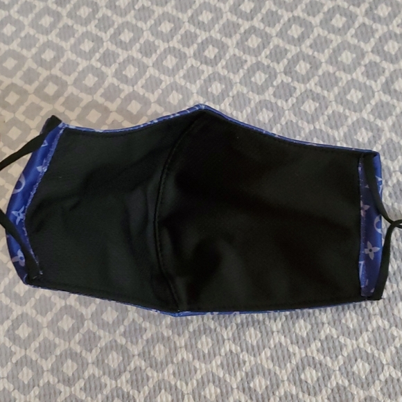 Blue Handmade Face Mask - Picture 5 of 5